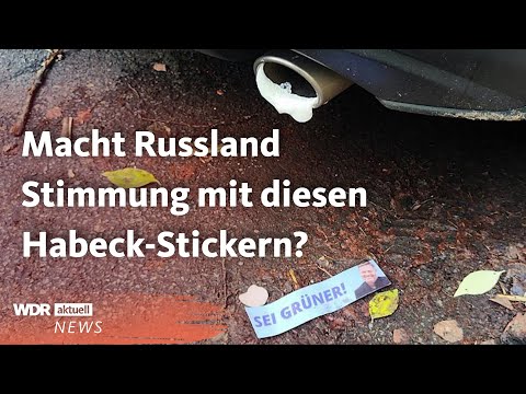 Youtube: Verstopfte Auspuffe: Russische Einmischung in deutschen Wahlkampf? | WDR Aktuelle Stunde