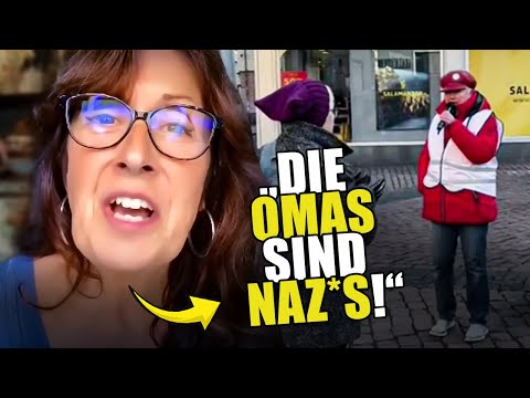 Youtube: Rechte Oma SCHEITERT Gegen Die Omas Gegen Rechts!