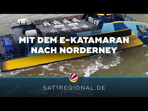 Youtube: Neuer E-Katamaran: Klimafreundlich nach Norderney