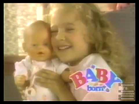 Youtube: ZAPF Baby Born Commercial 1991