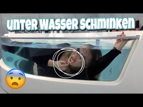 Youtube: Ich schminke mich unter Wasser !! 😨💧 | BibisBeautyPalace