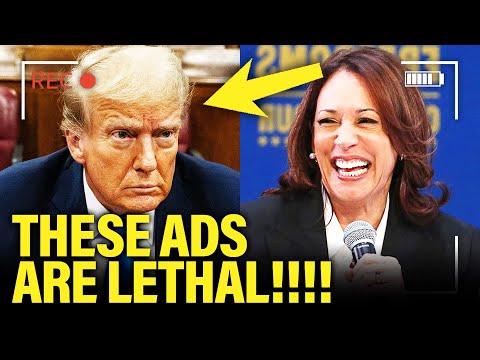 Youtube: Trump SMOTHERED by ATTACK ADs…Kamala SMELLS BLOOD