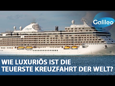 Youtube: Urlaub für 180.000 US-Dollar: Wie luxuriös ist die teuerste Kreuzfahrt der Welt?
