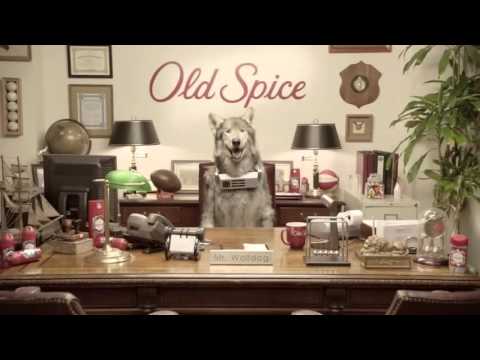 Youtube: Meet Mr Wolfdog Old Spice Commercial