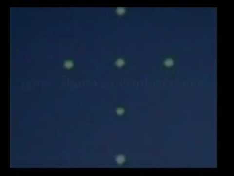 Youtube: UFOs Forming Cross