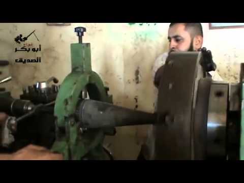 Youtube: Syria FSA manufacture mortars 120 mm full hd 3 8 2013