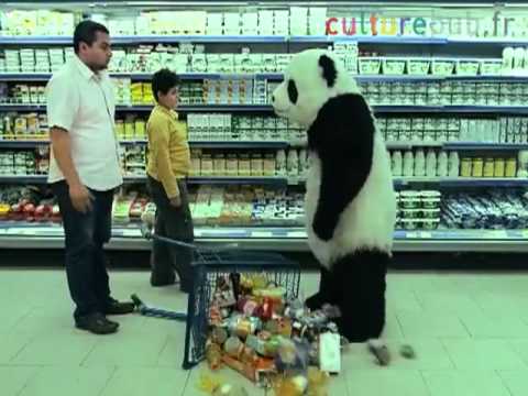 Youtube: Tv ad for Panda cheese: "Never say no to Panda !"