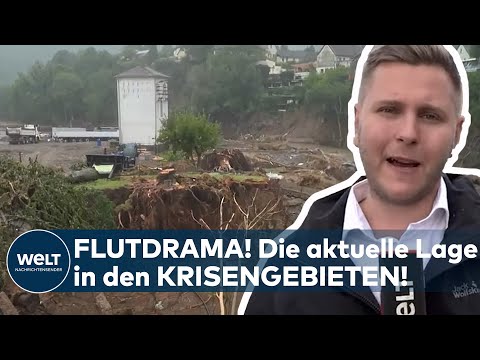 Youtube: UNWETTERKATASTROPHE in DEUTSCHLAND: So ist die aktuelle Lage in NRW und Rheinland-Pfalz