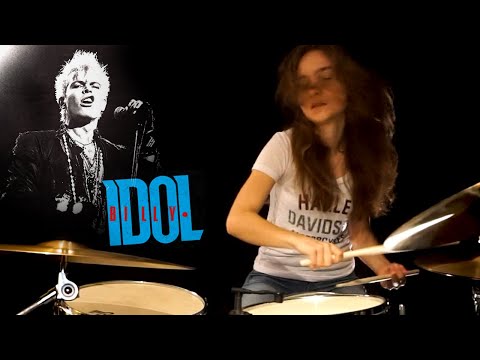 Youtube: Rebel Yell (Billy Idol); Drum Cover by Sina