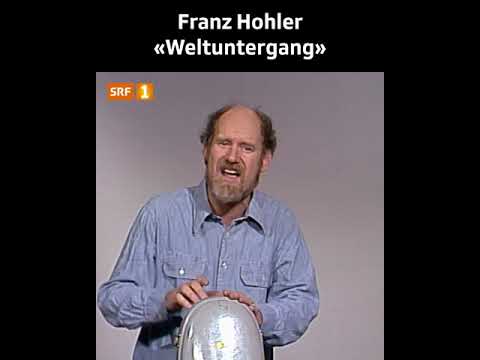 Youtube: Franz Hohler - Weltuntergang (13.05.1983)