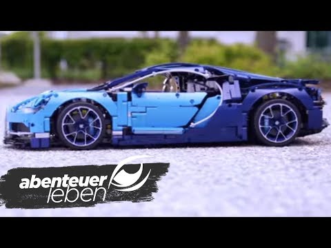 Youtube: Ein Sportwagen aus Legosteinen - der Lego Bugatti Chiron | Abenteuer Leben | kabel eins