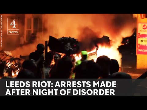 Youtube: How did violent disorder start in Leeds?