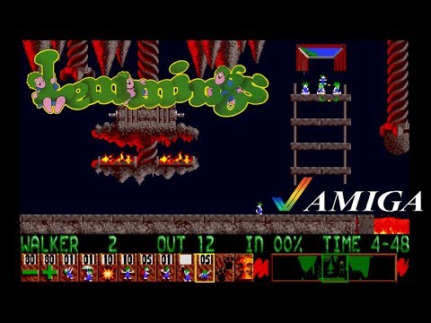 Youtube: Lemmings (1991) Amiga 500 Longplay