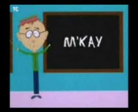 Youtube: South Park - M'kay Lied