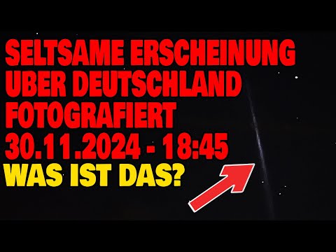 Youtube: Seltsame Erscheinung über Deutschland fotografiert - Was ist das?