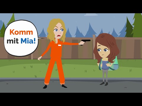 Youtube: Deutsch lernen | Mia wird entführt | Wortschatz und wichtige Verben