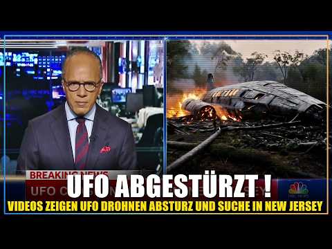 Youtube: EILMELDUNG | UFO Drohnen Absturz in New Jersey | Video zeigt brennende Absturzstelle