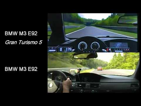 Youtube: Nurburgring Nordschleife Gran Turismo 5 vs Real