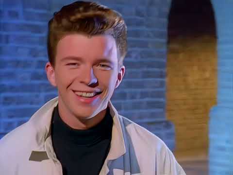 Youtube: Rick Astley - Never Gonna Give You Up (Remastered 4K 60fps,AI)