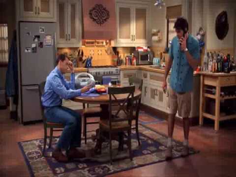 Youtube: Two and a half men - Charlie Waffles  - Fischtopf- Song