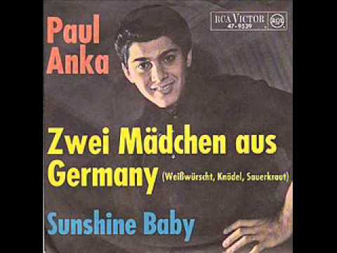 Youtube: Paul Anka - Zwei Mädchen aus Germany