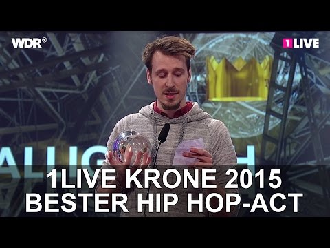 Youtube: Bester Hip Hop-Act: Alligatoah | 1LIVE Krone