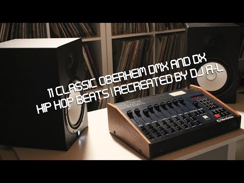 Youtube: 11 Oberheim DMX-DX Hip Hop Beats | Recreated by DJ A-L