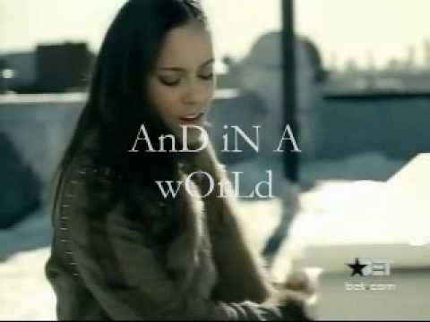 Youtube: Alicia Keys - If I Ain't Got You w/some lyrics
