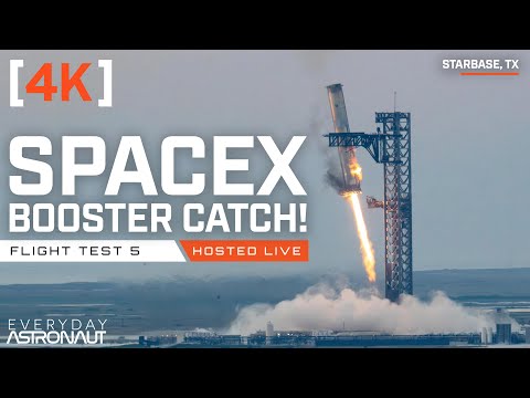 Youtube: [4K] Watch SpaceX Try To Catch A Starship Rocket From Space! #IFT5