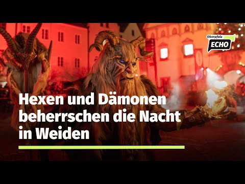 Youtube: Rauhnachtslauf Weiden: Hexen, Krampusse, Perchten und Dämonen ziehen durch die historische Altstadt