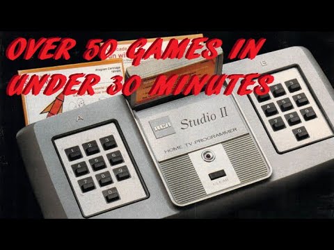 Youtube: Over 50 RCA Studio II Games In Under 30 Minutes