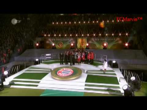Youtube: DFB Pokal Finale 2010 Werder Bremen - FC Bayern München 0-4 // Alle Tore ,Siegesfeier & Feuerwerk !