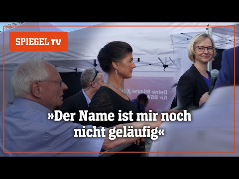 Youtube: Katja Wolf und das BSW-Phantom Sahra Wagenknecht | SPIEGEL TV