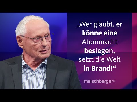 Youtube: Marie-Agnes Strack-Zimmermann und Oskar Lafontaine diskutieren über den Ukraine-Krieg | maischberger