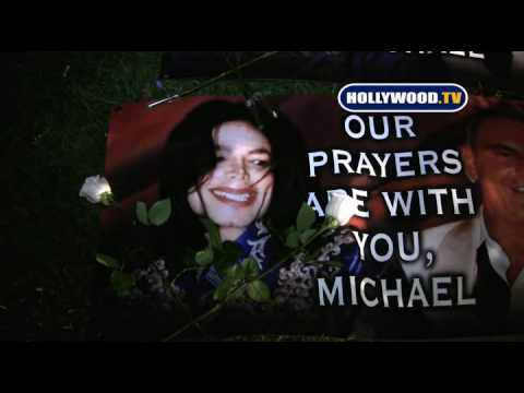 Youtube: Fans Mourn At Michael Jackson's Home- Hollywood.TV