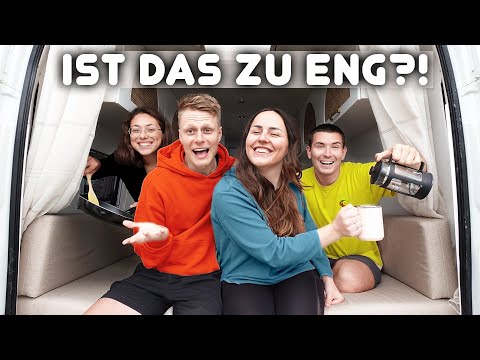 Youtube: Zu VIERT auf 6m² leben – Hält unser Camper das durch? (Vanlife Dänemark)