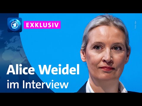 Youtube: AfD-Kanzlerkandidatin Weidel im tagesthemen-Interview