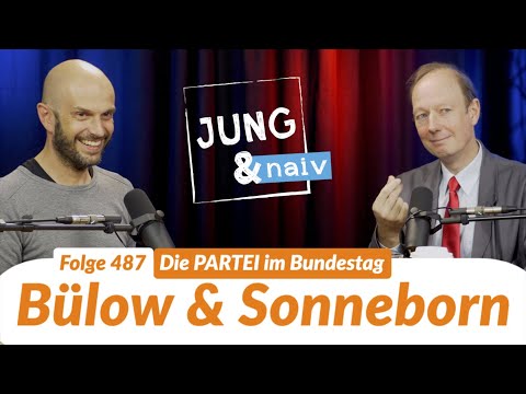 Youtube: Martin Sonneborn & Marco Bülow über die PARTEI im Bundestag - Jung & Naiv: Folge 487
