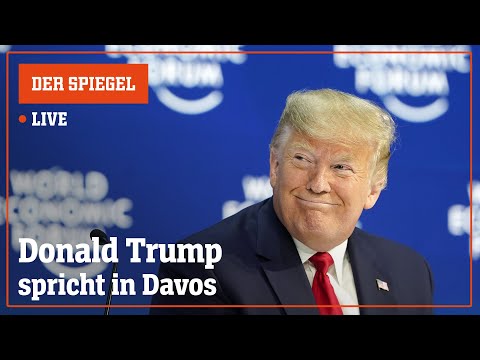 Youtube: Livestream: Donald Trump spricht auf dem Weltwirtschaftsforum in Davos  | DER SPIEGEL