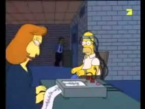 Youtube: Homer Lügendetektor - Haben sie Verstanden? ...