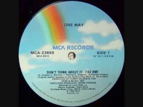 Youtube: One Way - Don't Think About It