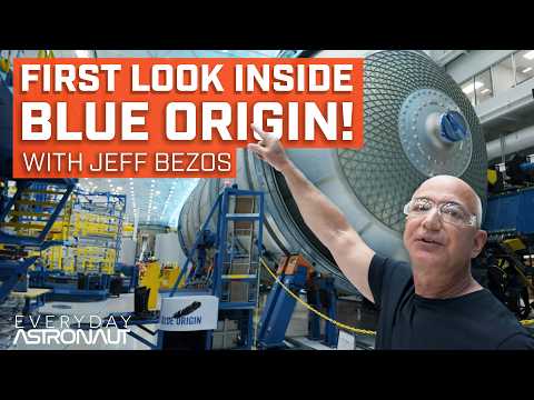 Youtube: First Look Inside Blue Origin's New Glenn Factory w/ Jeff Bezos!