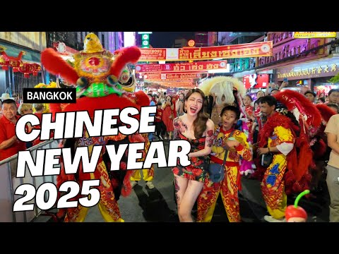 Youtube: [4K UHD] 🧧2025 Lunar New Year in Bangkok's Chinatown🧧Chinese New Year of the Snake 2025