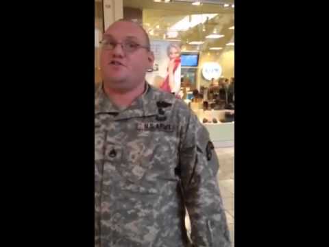 Youtube: Veteran Of 2/506th Calls Out Fake Ranger At Oxford Valley Mall