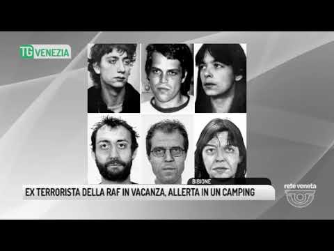 Youtube: TG VENEZIA (25/08/2017) - EX TERRORISTA DELLA RAF IN VACANZA, ALLERTA IN UN CAMPING