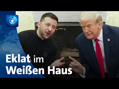 Youtube: Eklat im Weißen Haus: Trump und Selenskyj brechen Treffen ab