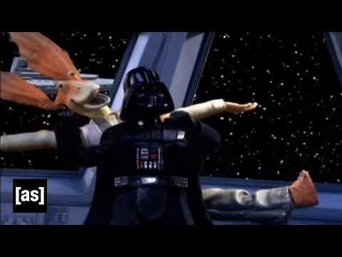 Youtube: No Sleep For Vader | Robot Chicken: Star Wars Special | Adult Swim