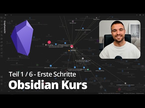 Youtube: Obsidian Tutorial: Zettelkasten für Beginner  (1/6) | Erste Schritte