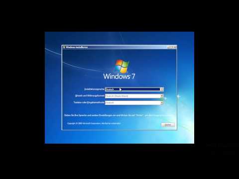 Youtube: Windows 7 komplett neu installieren [Anfrage]