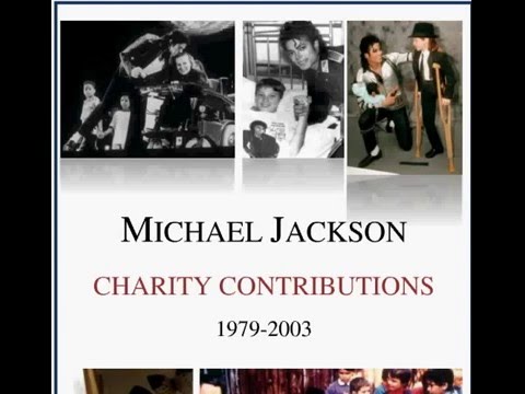 Youtube: Michael Jackson Charity Contributions 1979 - 2003 - b46y